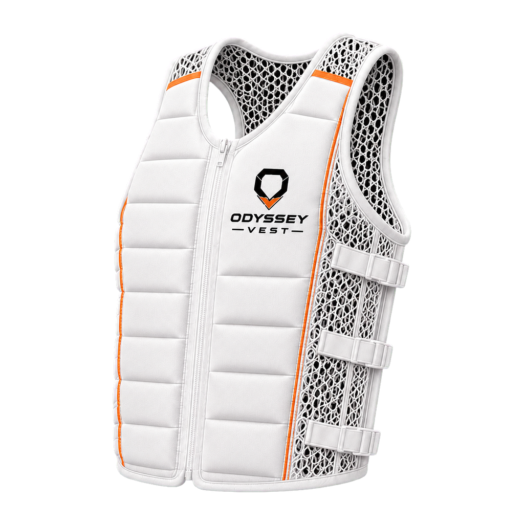 White / Orange