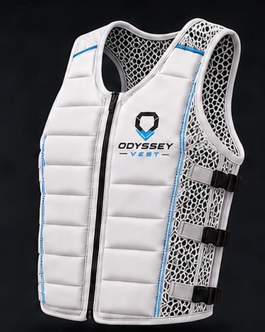 White / Blue