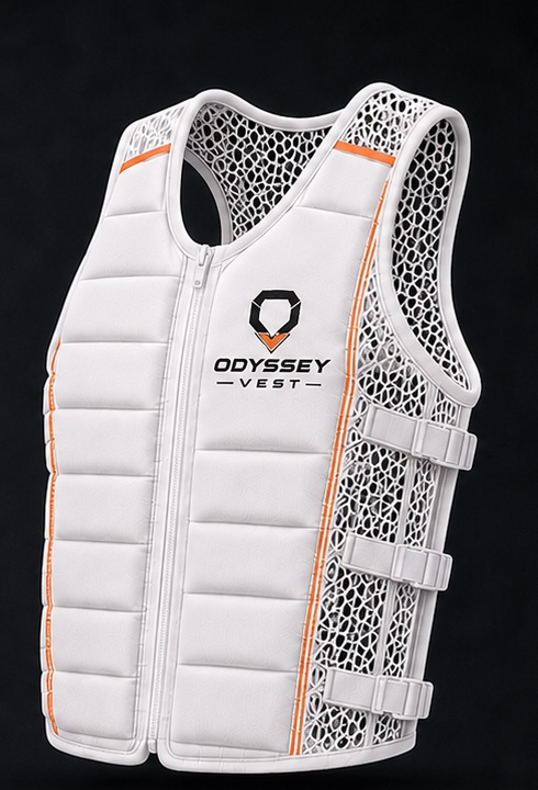 White / Orange